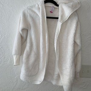 hoodie sherpa jacket